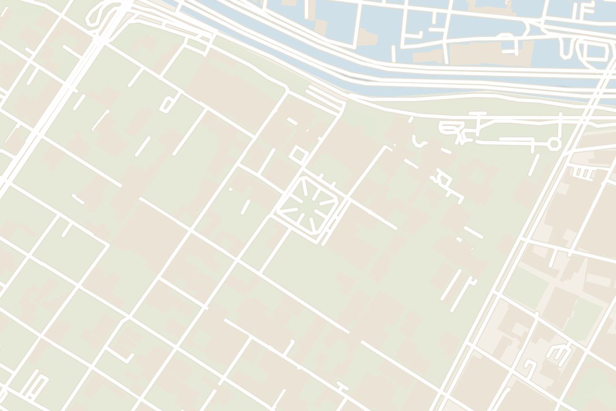 Map showing where Plaza Mayor is