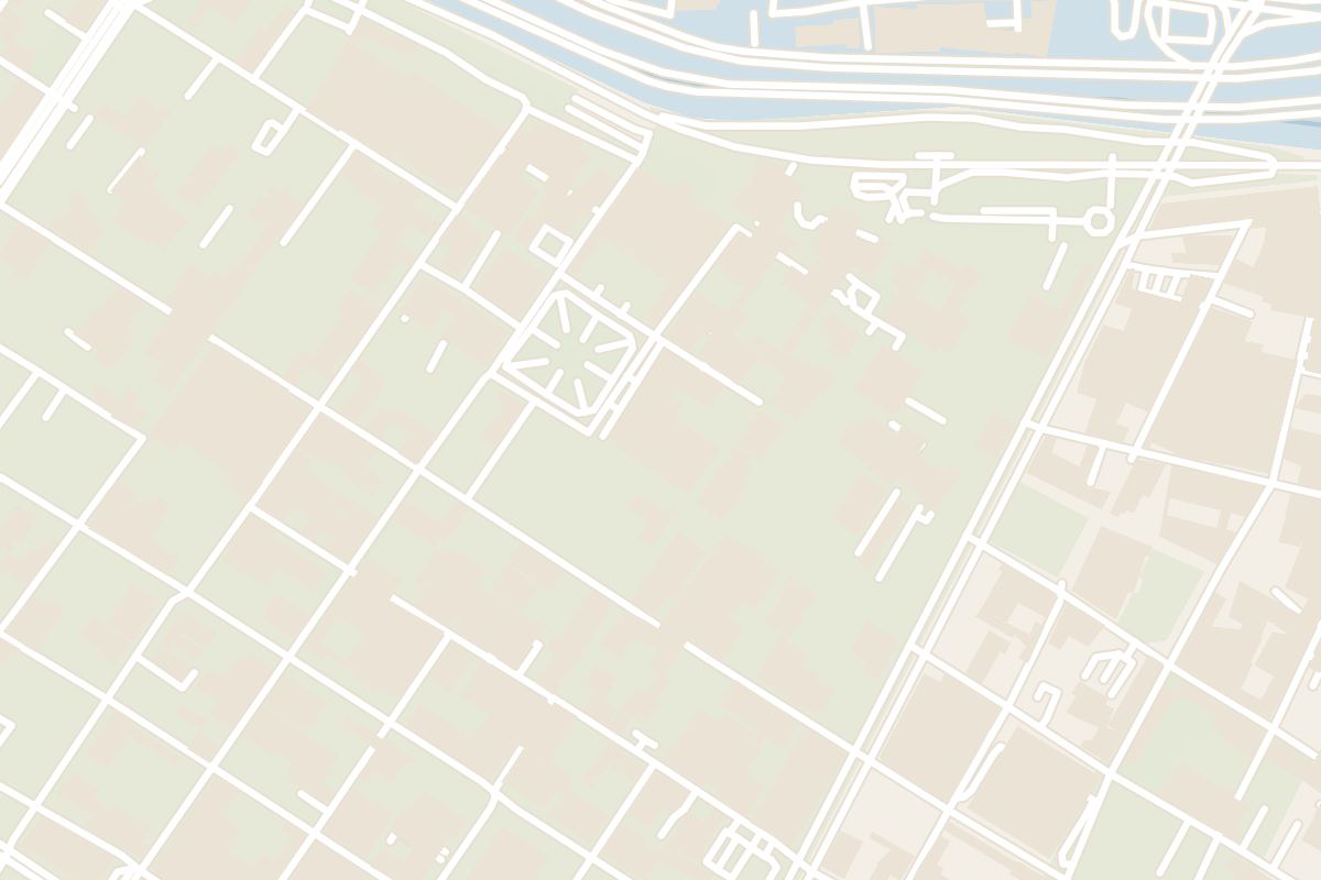 Map showing where Lima Cathedral is