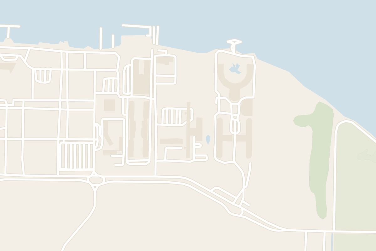 Map showing where Brasília Palace Hotel is
