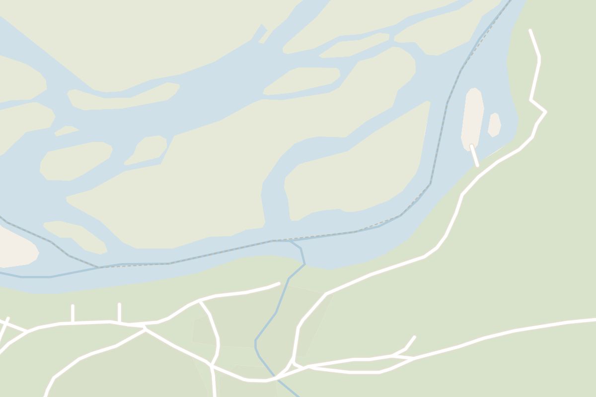 Map showing where Epupa Falls Viewpoint is