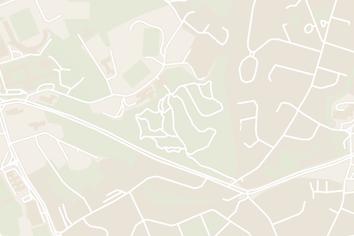 Map showing where National Botanic Garden of Namibia is