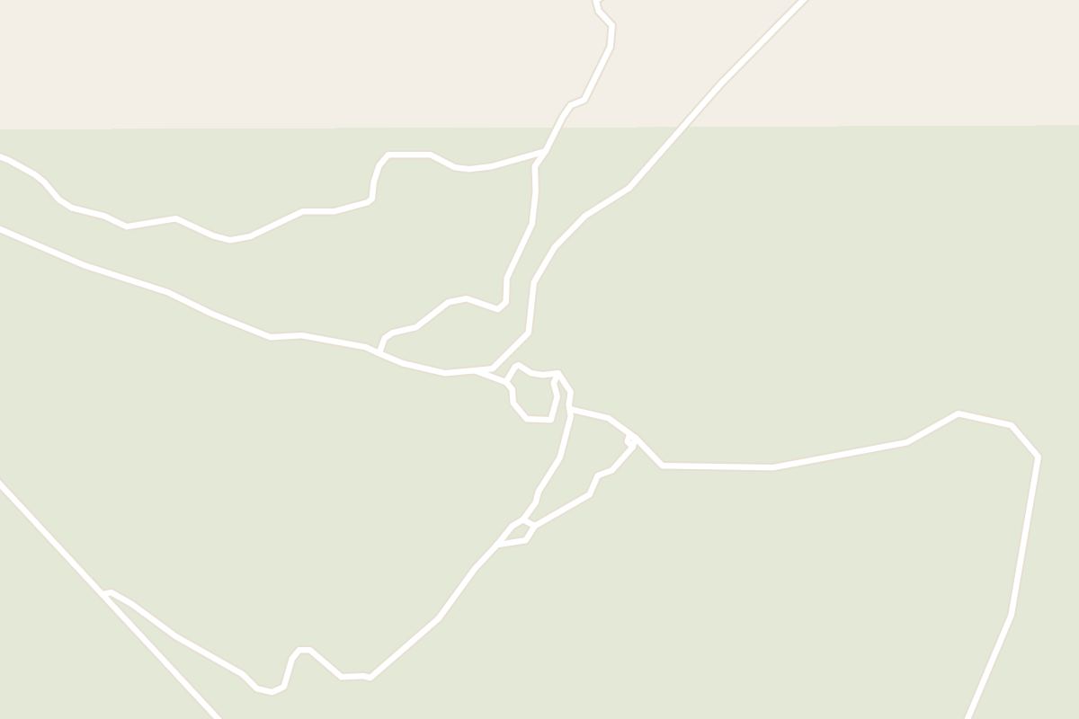 Map showing where Valle de la Muerte is