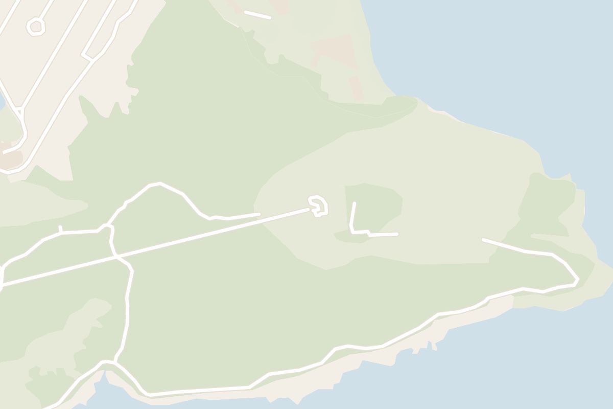 Map showing where Sugarloaf Mountain is