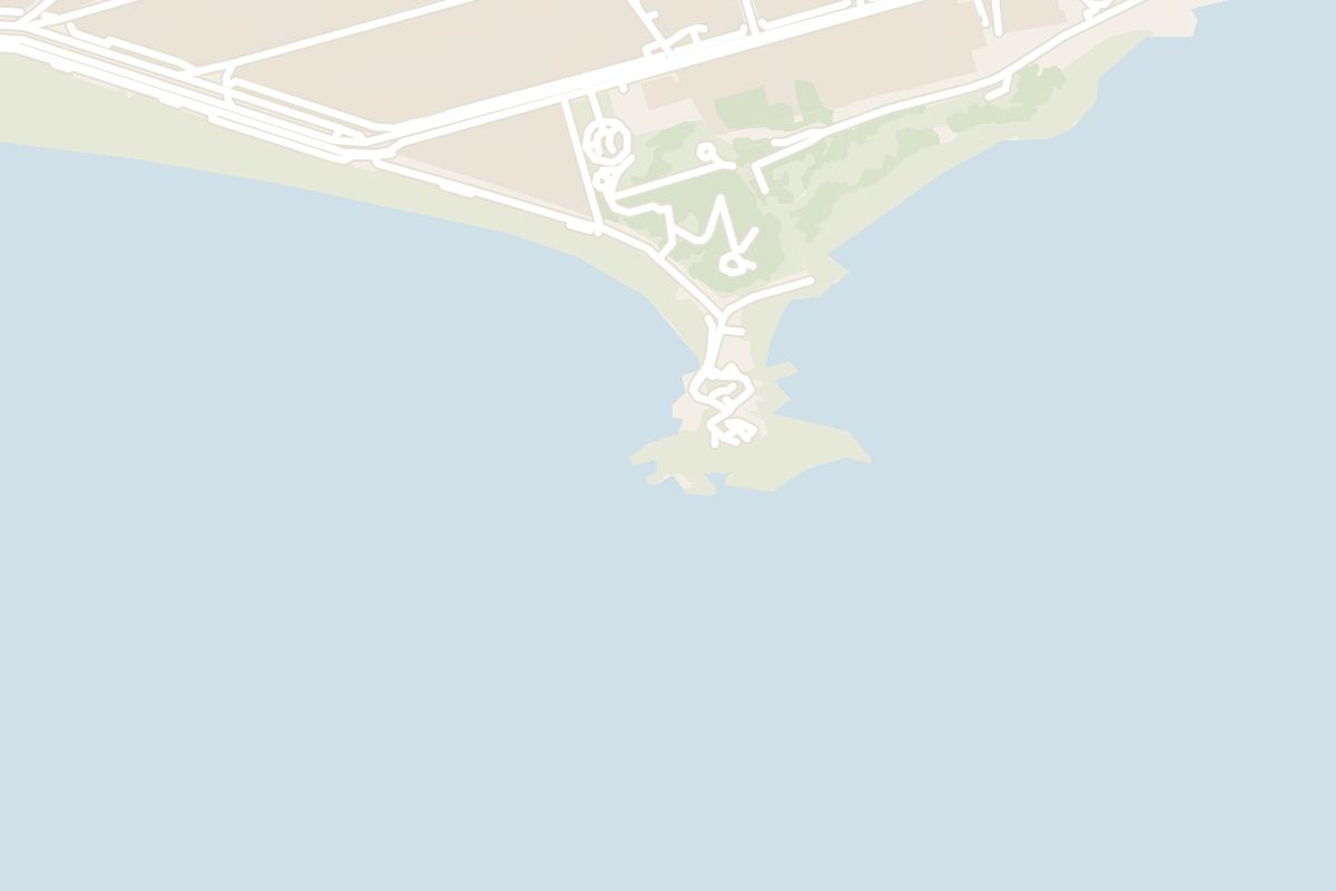 Map showing where Arpoador is