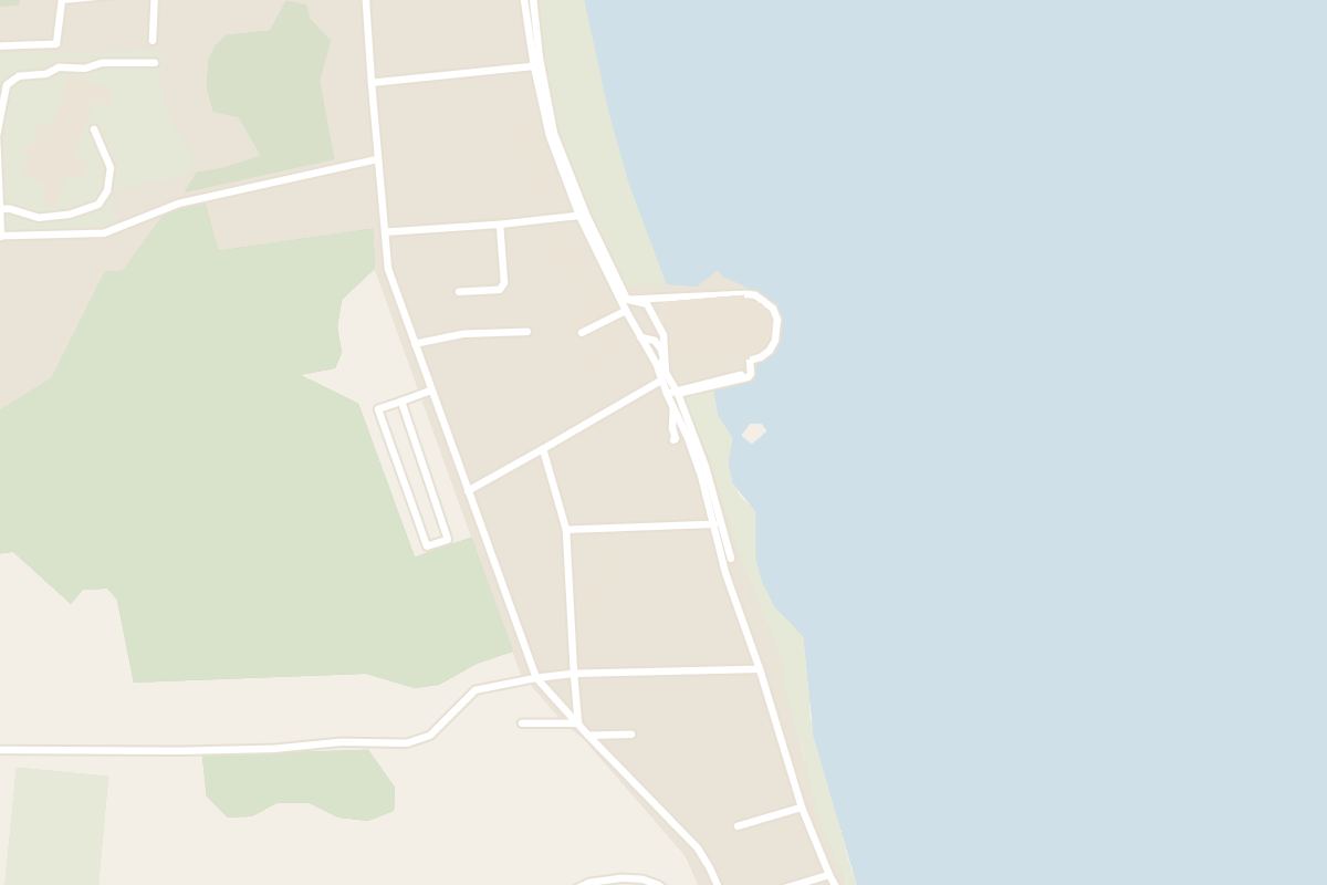 Map showing where Iglesia Luterana is