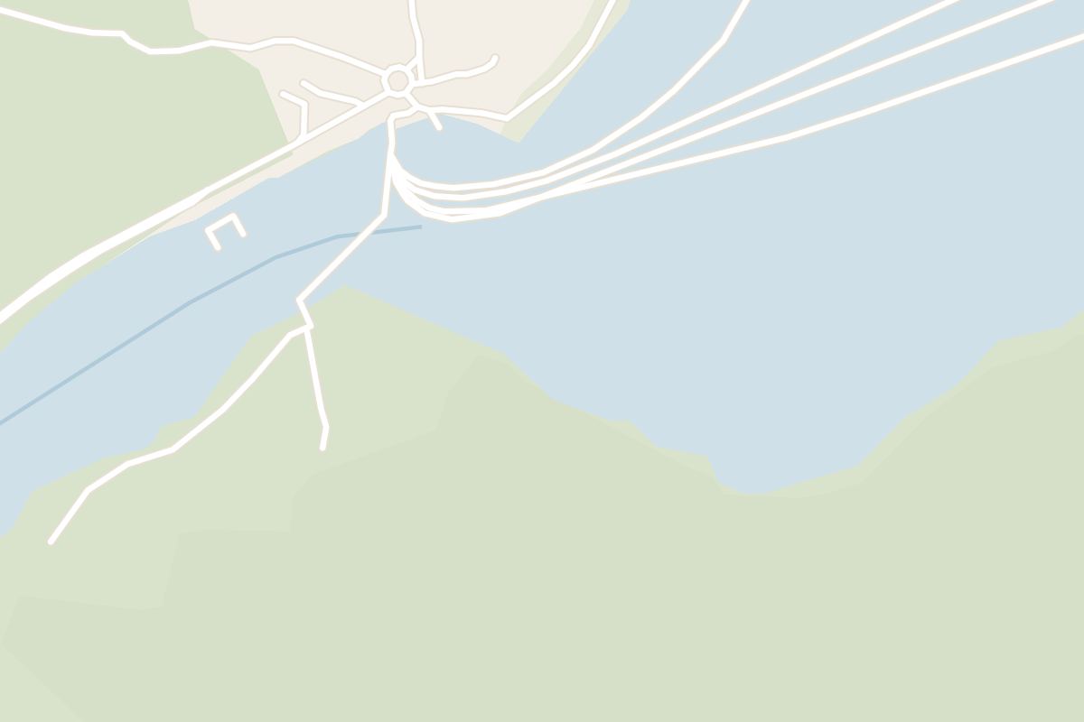 Map showing where Río Petrohué is