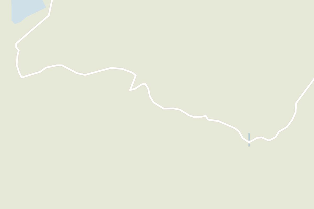 Map of Lagunas Altas Trail