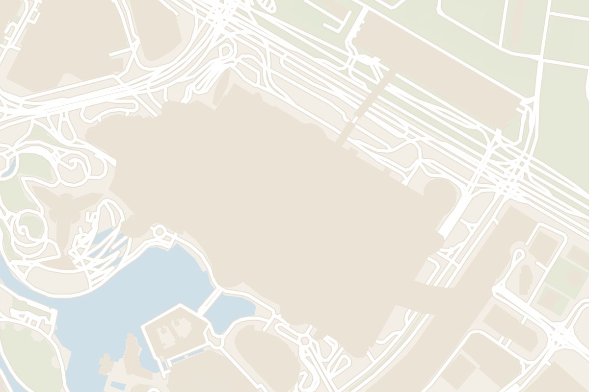 Map showing where Dubai Mall is