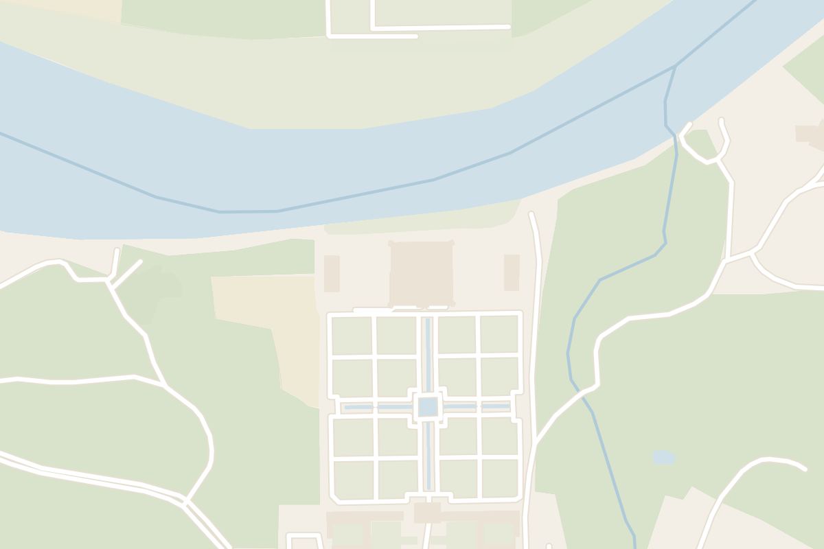 Map showing where Taj Mahal is
