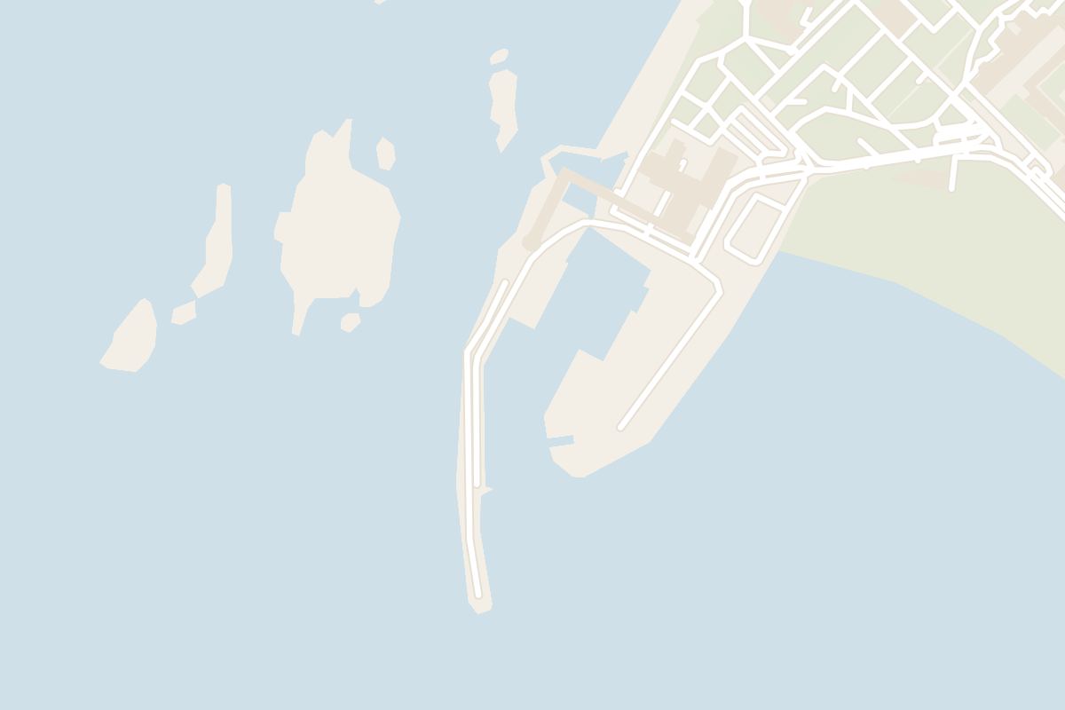 Map showing where Essaouira Port is