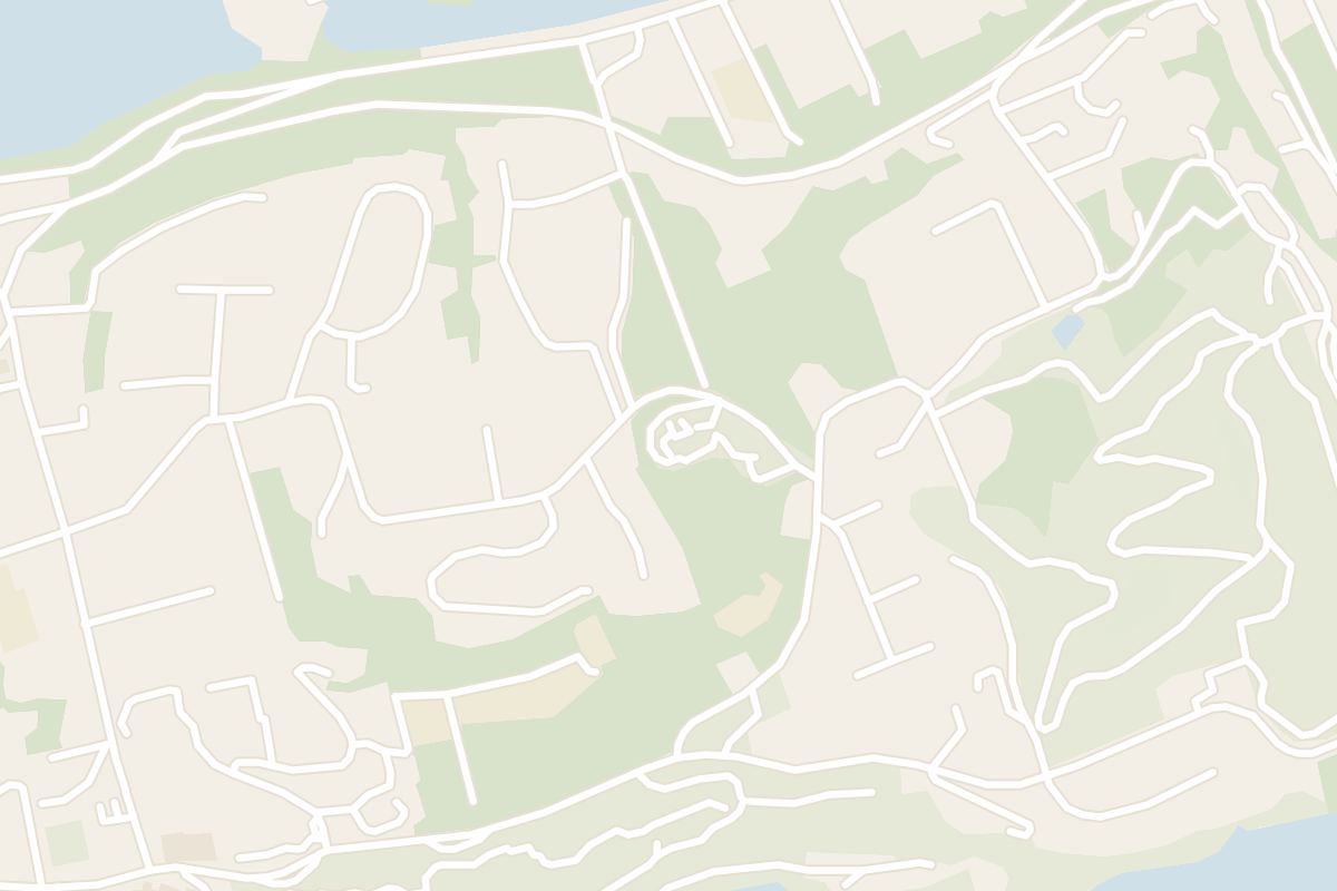 Map showing where Gibbs Hill Lighthouse is