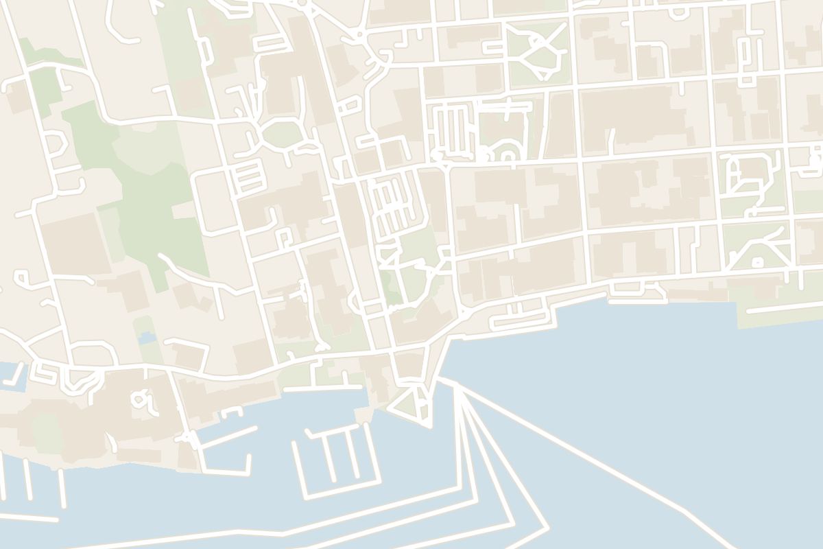 Map showing where Queen Street and Par-la-Ville Park is