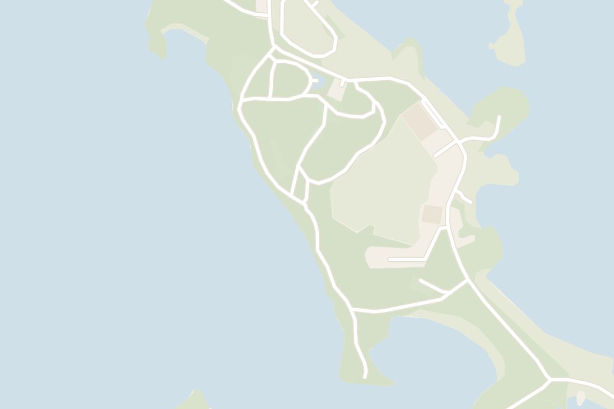 Map of Cooper's Island Nature Reserve