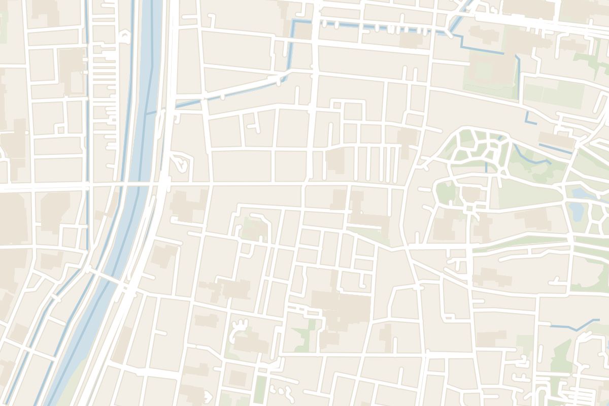 Map showing where Gion is