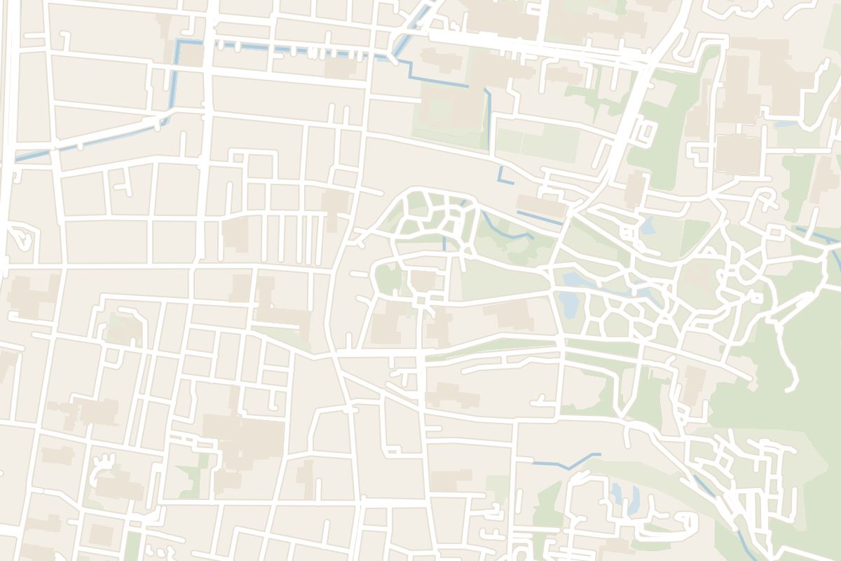 Map showing where Yasaka Shrine is