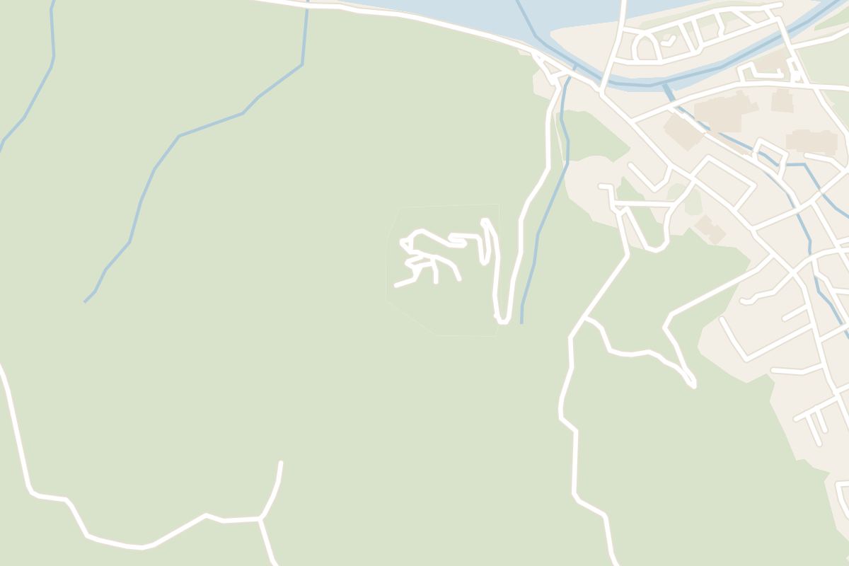 Map showing where Iwatayama Monkey Park is
