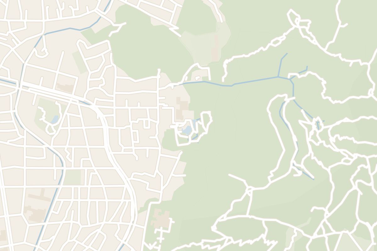 Map showing where Ginkaku-ji is