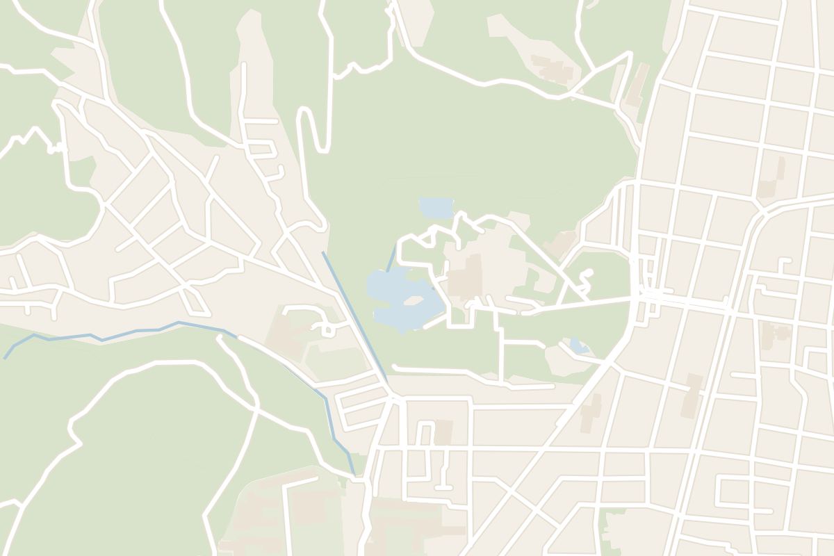 Map showing where Kinkaku-ji is