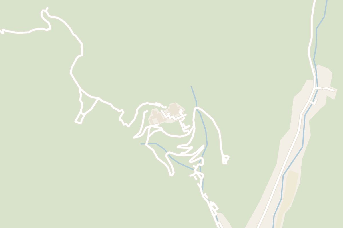 Map showing where Kurama-dera is