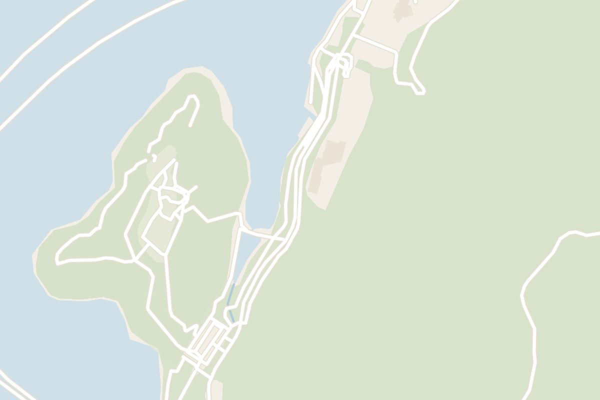 Map showing where Old Hakone Highway is