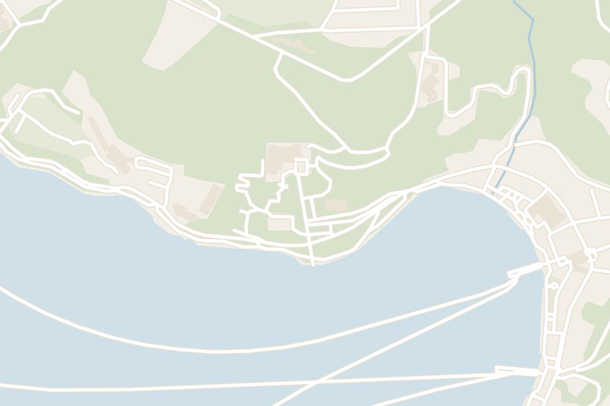 Map showing where Hakone Shrine is