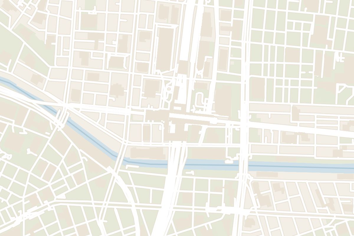 Map showing where Akihabara is