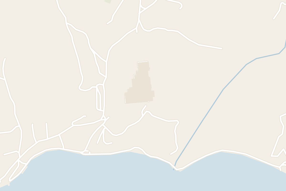 Map of Akrotiri