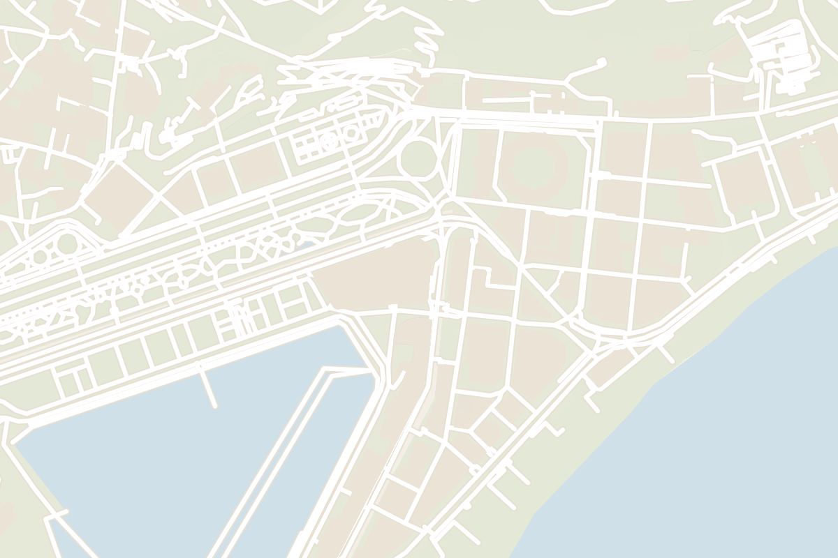 Map showing where Centre Pompidou Málaga is