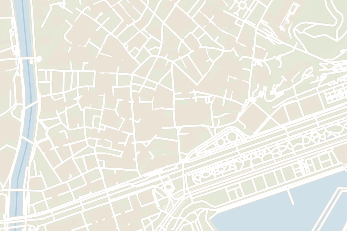 Map showing where Málaga Cathedral is