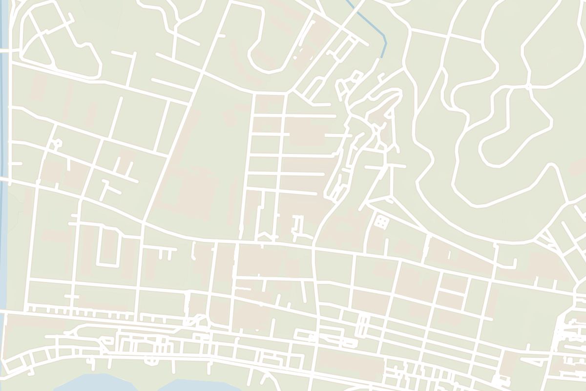 Map showing where El Palo is