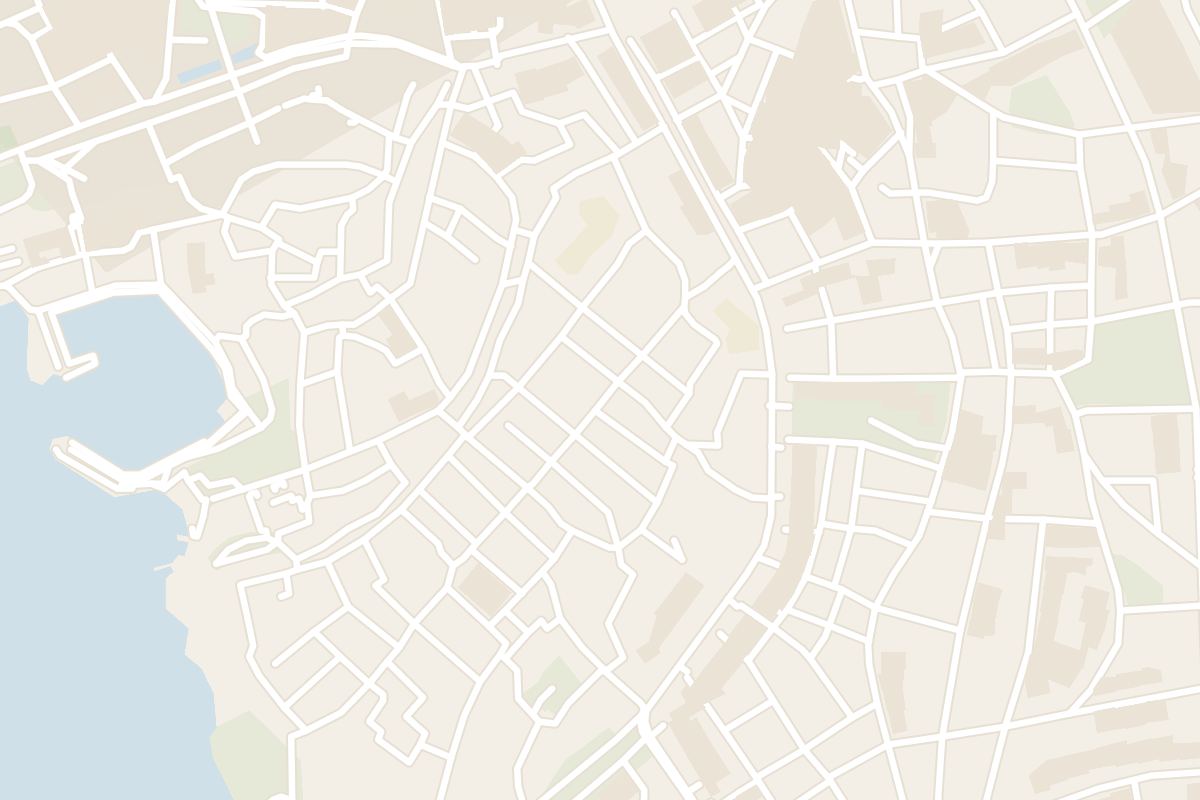 Map showing where Suna and İnan Kıraç Kaleiçi Museum is