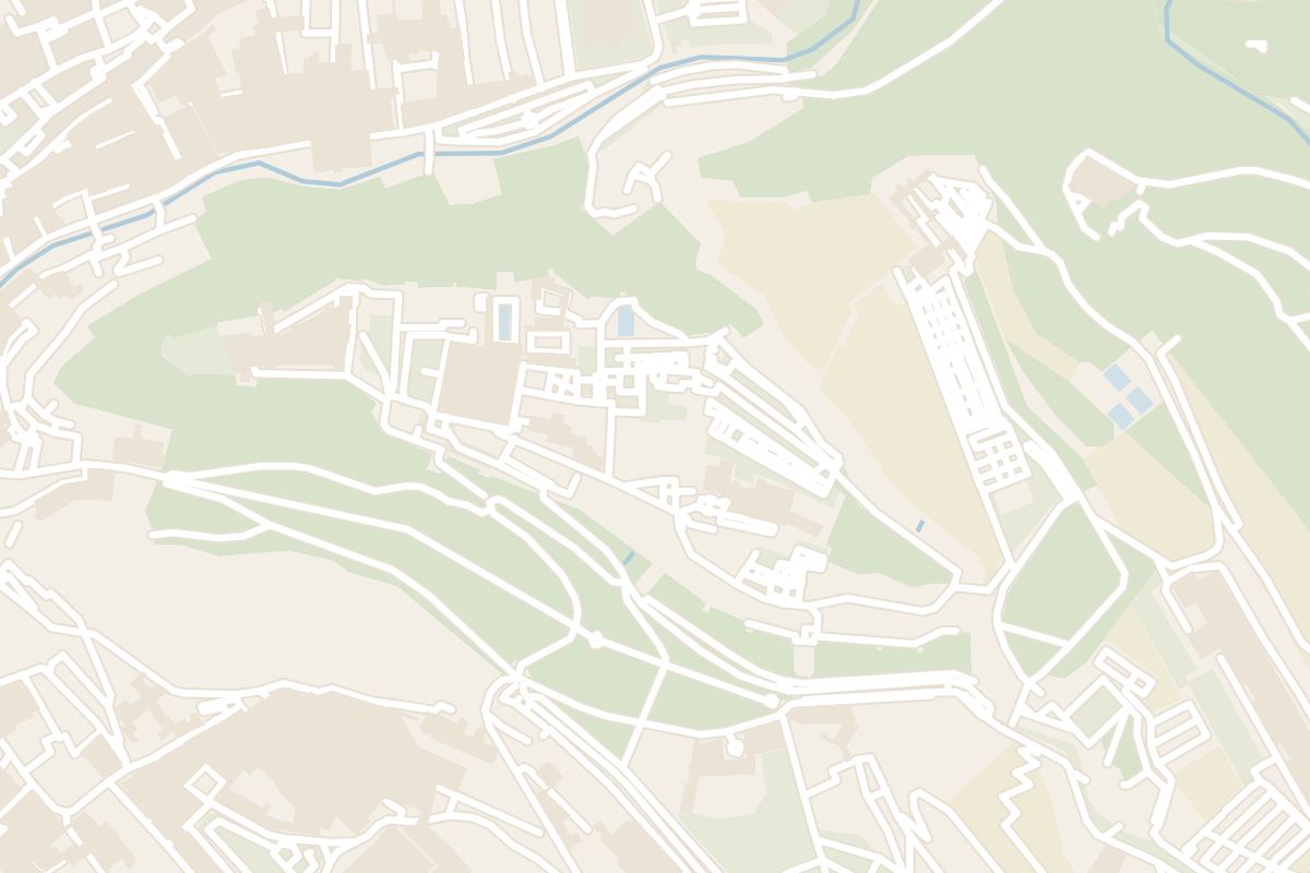 Map showing where Alhambra is