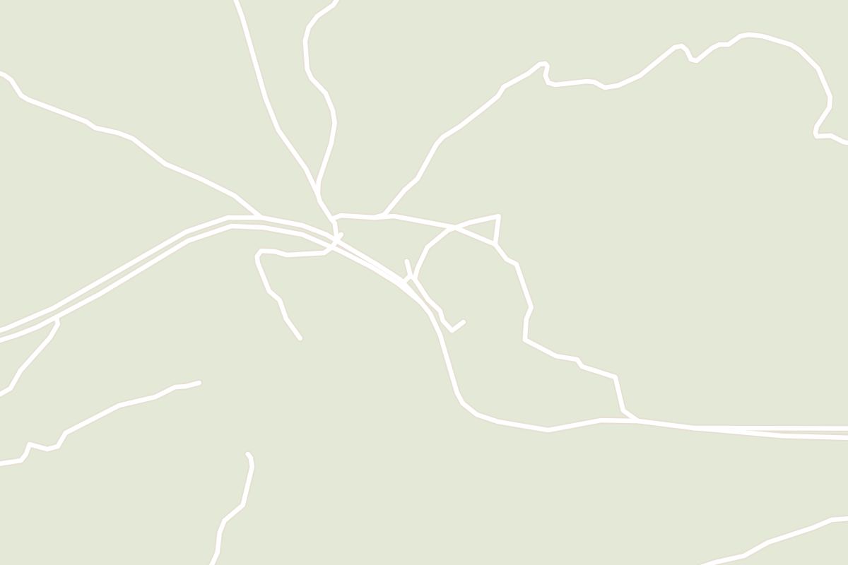 Map showing where Three Beauties is