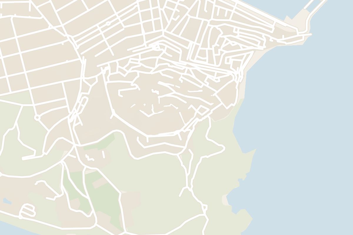 Map showing where Dalt Vila is