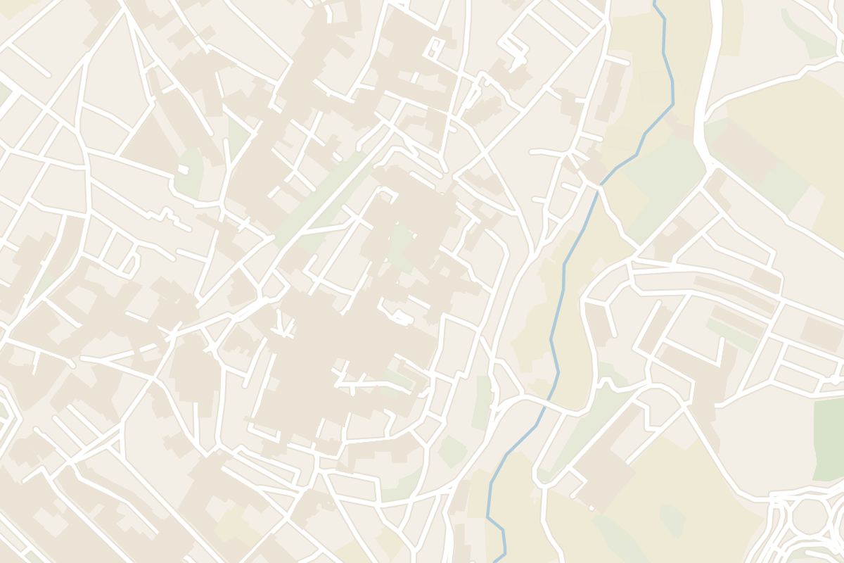 Map showing where Cáceres Old Town is