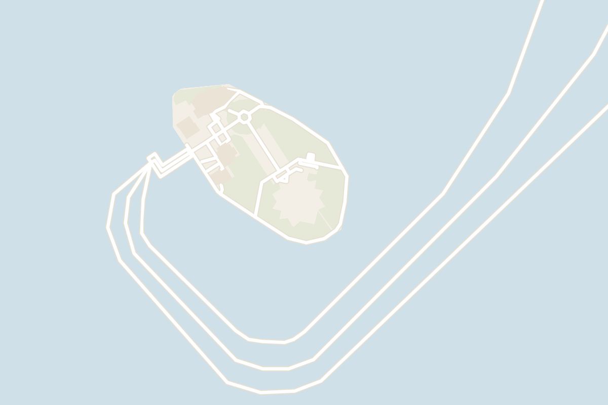 Map showing where Statue of Liberty is