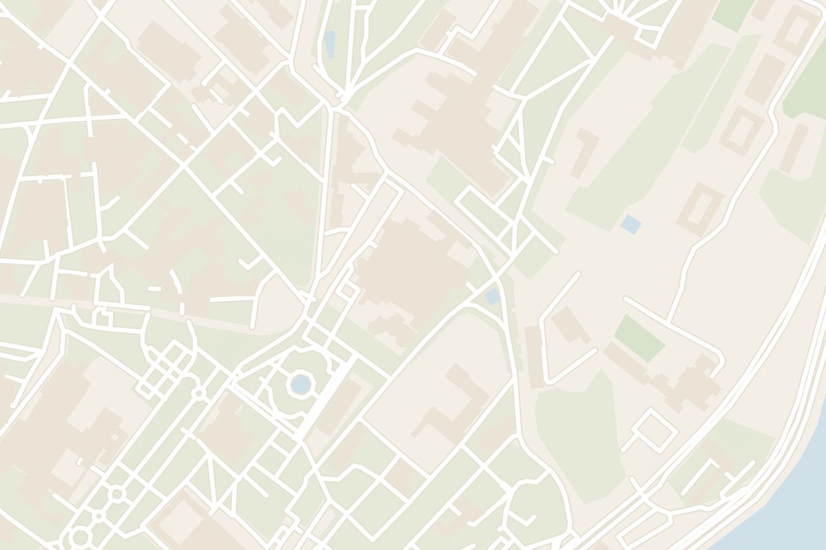 Map showing where Hagia Sophia is