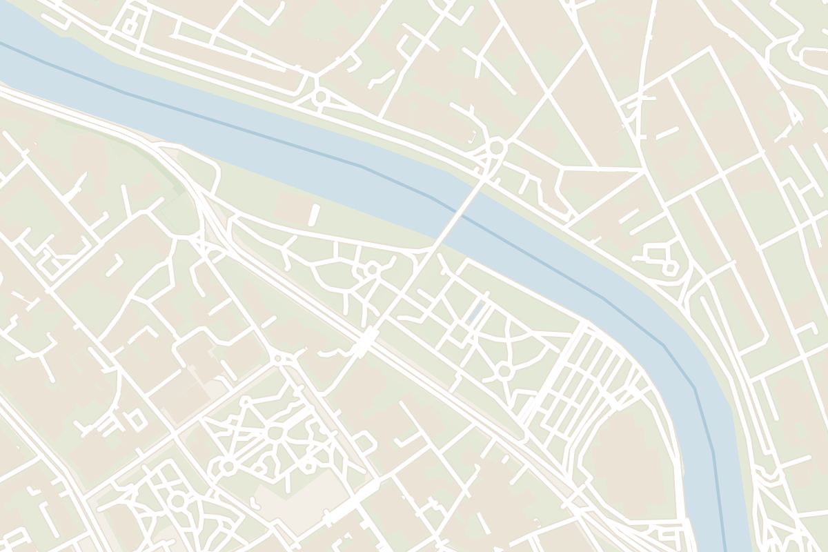 Map of Dry Bridge Market