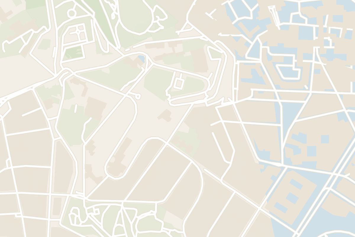 Map showing where Trastevere is