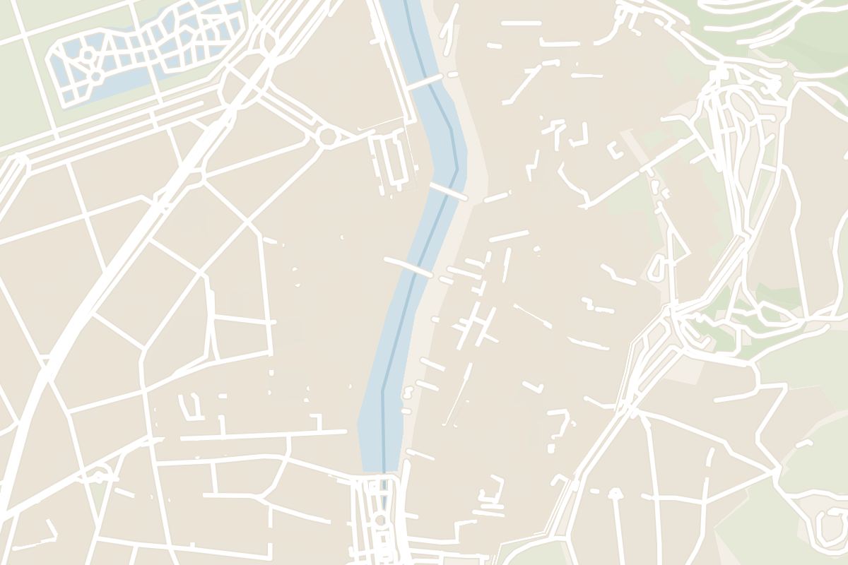 Map showing where Cases de l'Onyar is