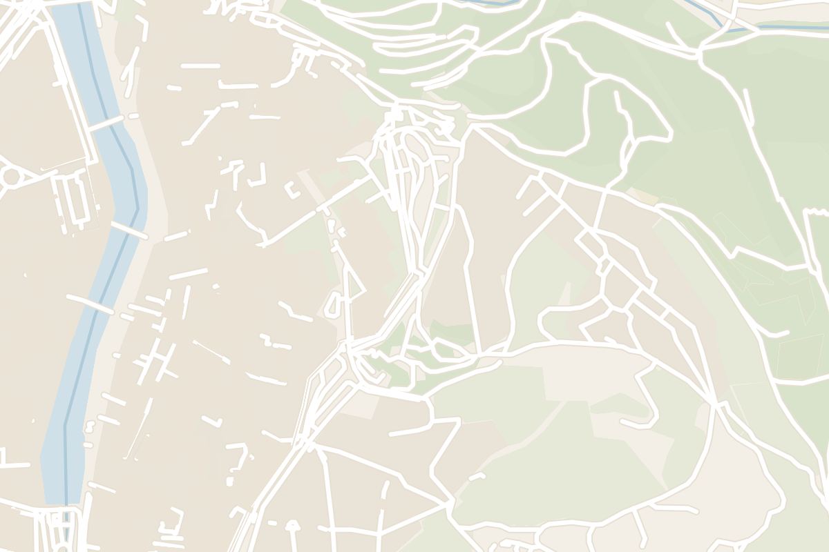 Map showing where Walls of Girona is