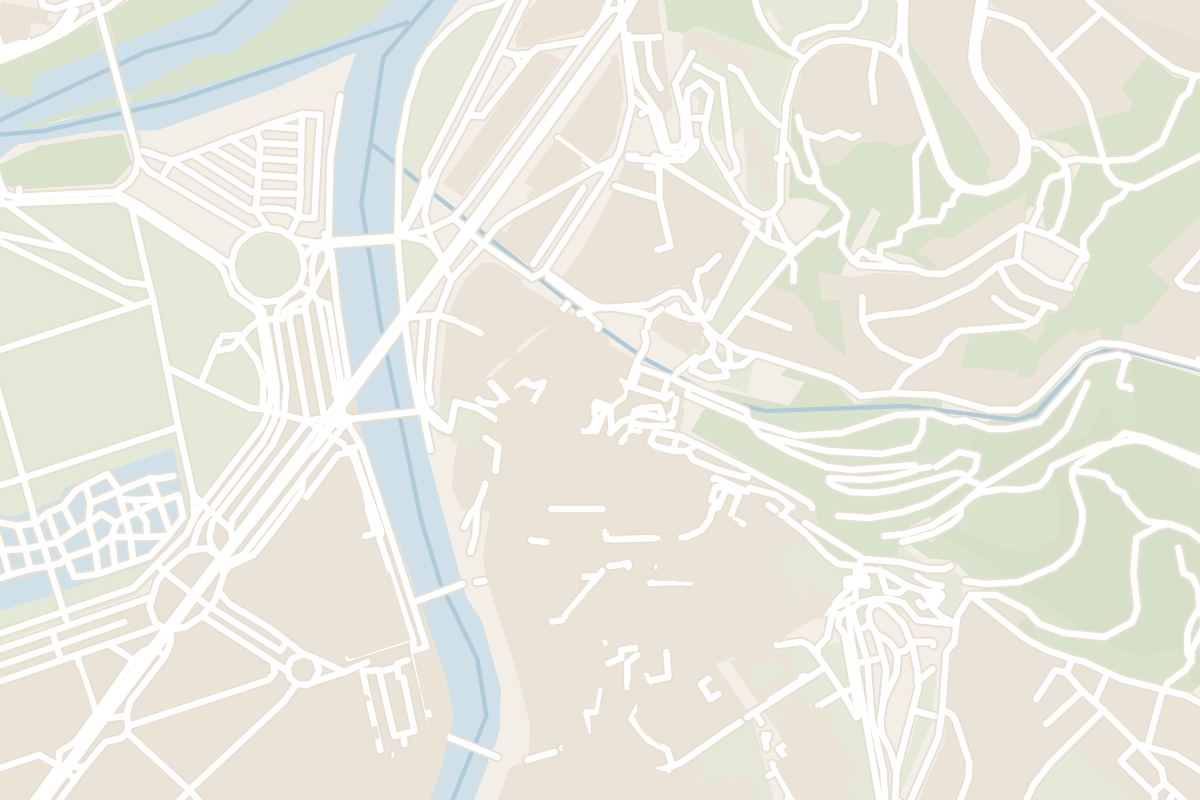 Map showing where Arab Baths of Girona is