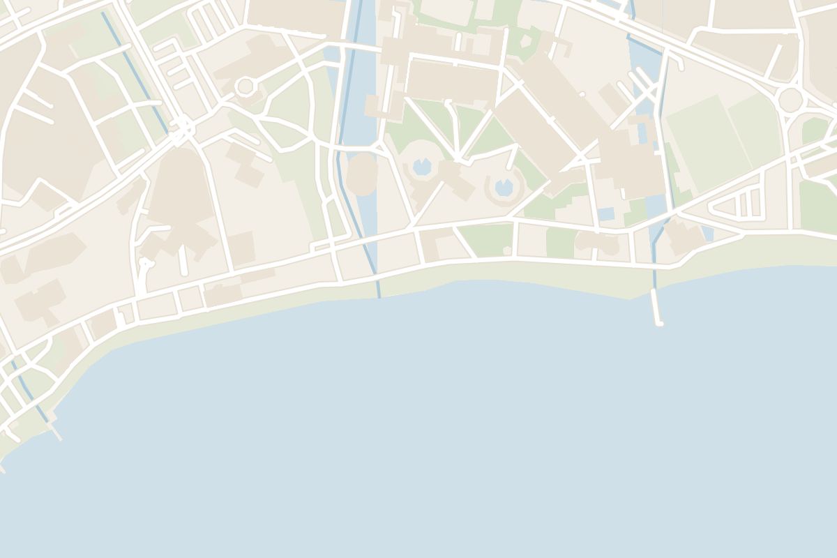 Map of Slovenska Beach