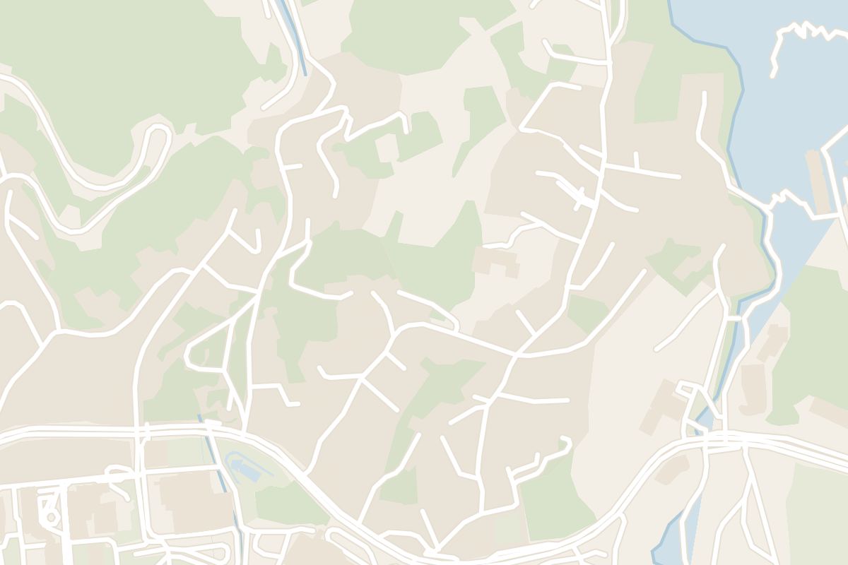 Map showing where Becici Beach is