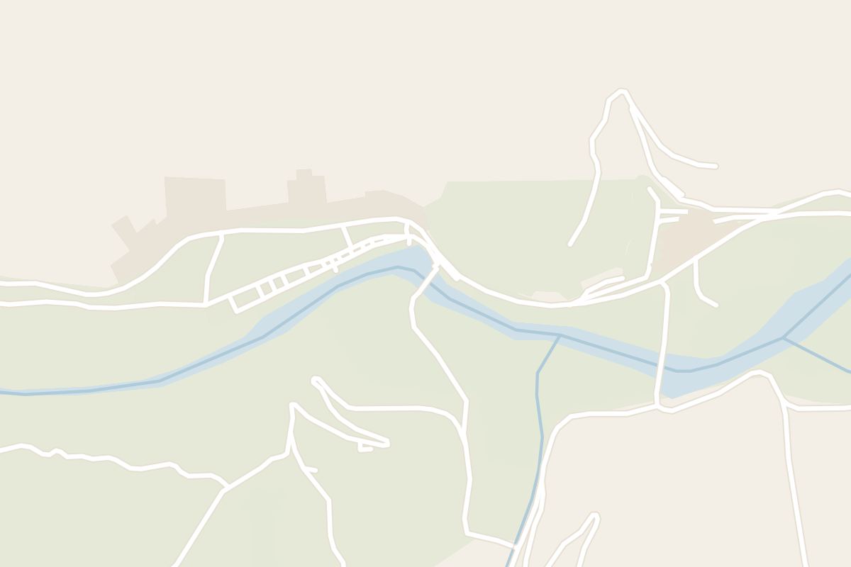 Map showing where Old Bridge of Rijeka Crnojevića is
