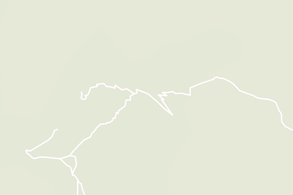 Map showing where Komovi is