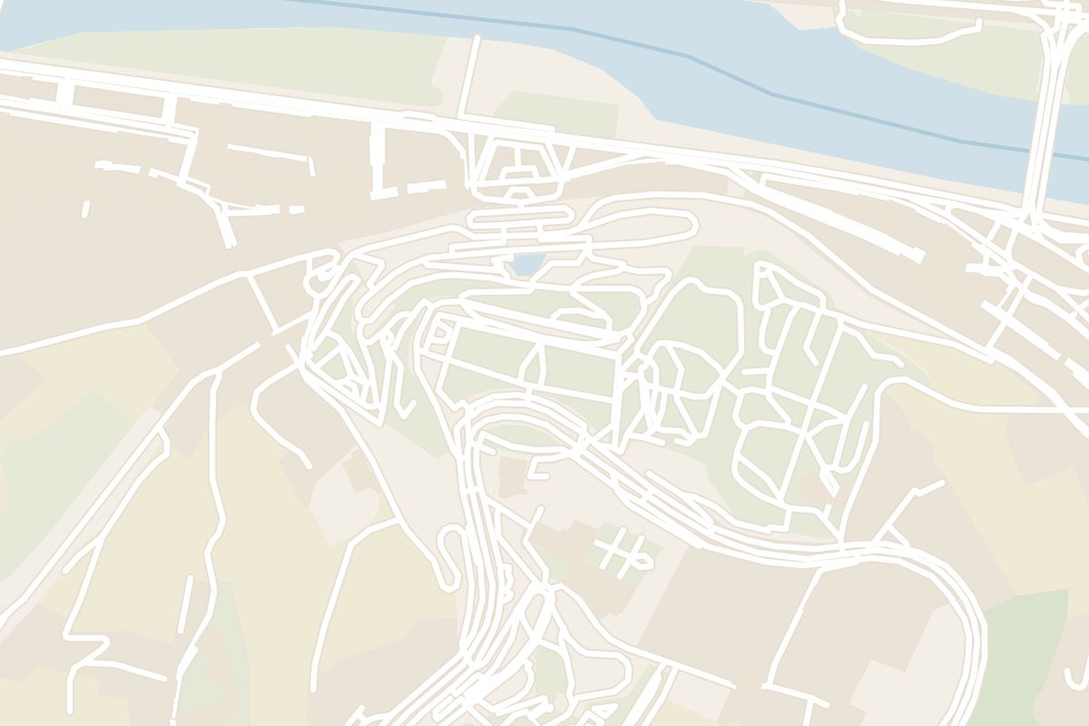Map showing where Piazzale Michelangelo is