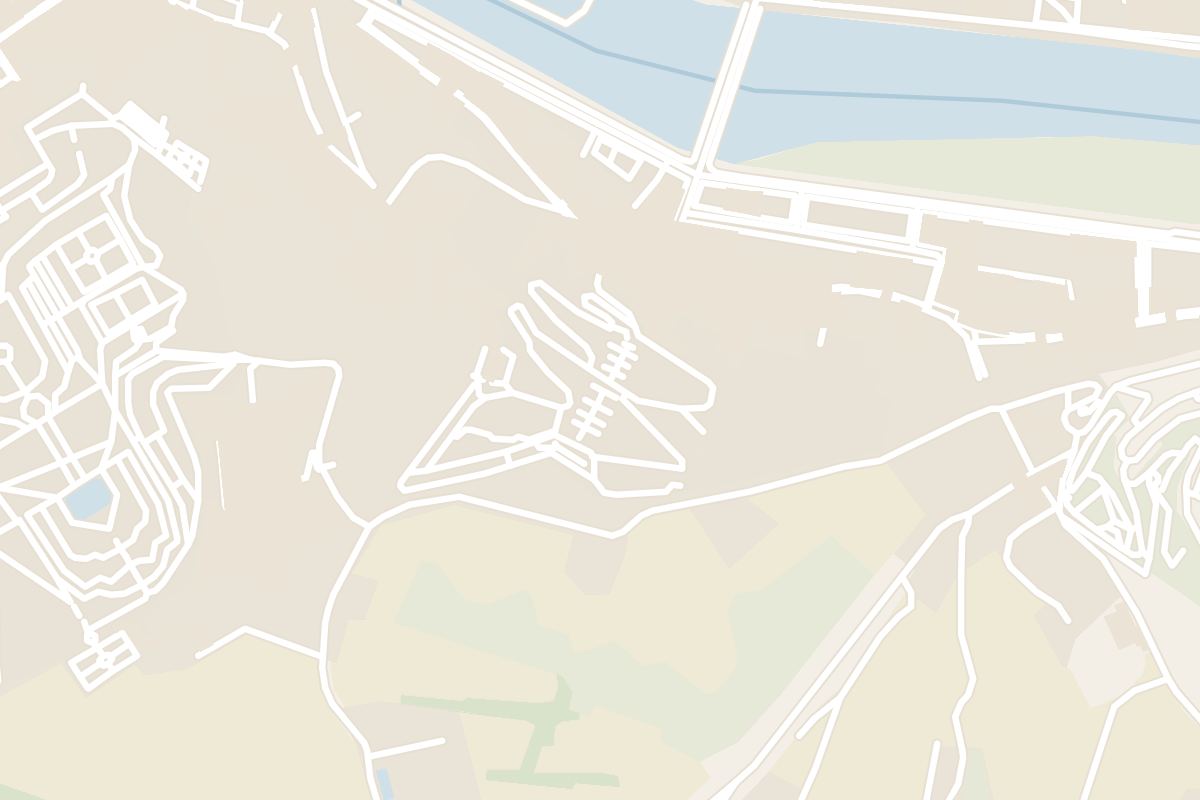 Map showing where Bardini Garden is