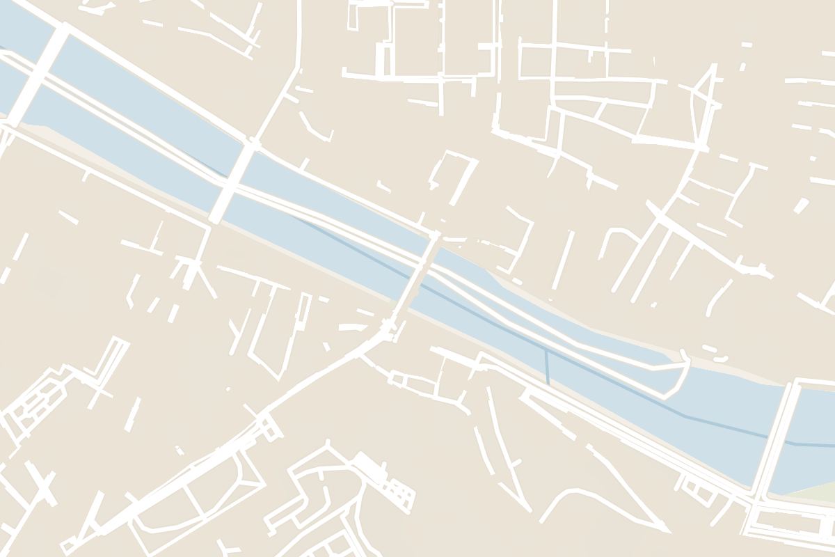 Map showing where Ponte Vecchio is