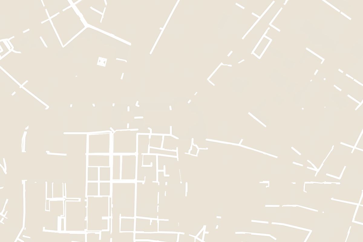 Map showing where Florence Cathedral is